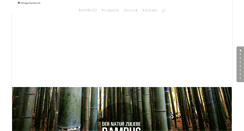 Desktop Screenshot of go-bamboo.de